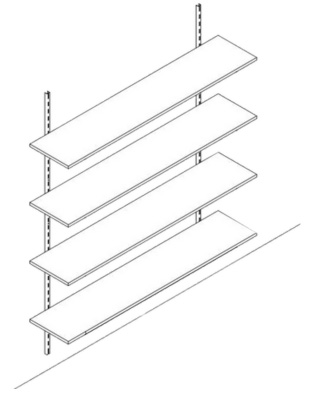 Wall Mounted Shelves